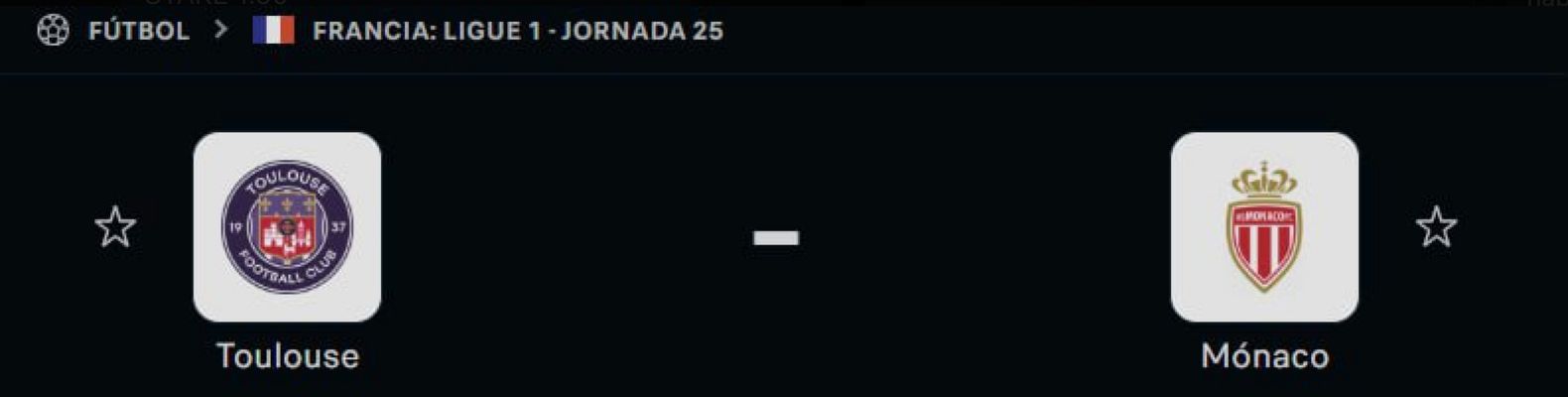 Toulouse vs Monaco